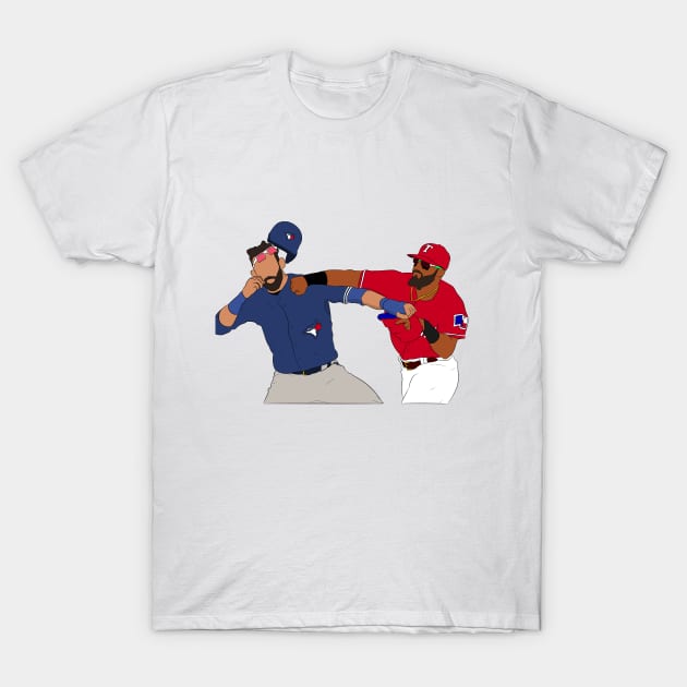 Odor vs Bautista T-Shirt by SickSticksCo